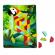 Joc educativ tip mozaic cu forme trapezoidale natura