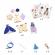 Set diy djeco - brelocuri si accesorii