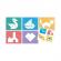 Joc creativ tangram traditional cu piese translucide