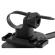 Suport telefon cu 4 brate, montaj pe motocicleta sau bicicleta, culoare neagra