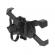 Suport telefon cu 4 brate, montaj pe motocicleta sau bicicleta, culoare neagra