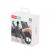 Suport telefon cu 4 brate, montaj pe motocicleta sau bicicleta, culoare neagra