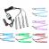 Lumini undercar led - rgb pentru interior sau exterior cu bluetooth - 12cm zd65b