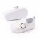 Pantofiori eleganti albi pentru baietei (marime disponibila: 12-18 luni