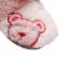 Botosei imblaniti roz cu ivoire - teddy (marime disponibila: 9-12 luni (marimea
