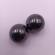 Set de 2 bile magnetice antistres, rotunde, negre