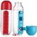 Sticla de apa cu organizator pentru medicamente si vitamine, pull and vitamin