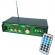 Amplificator audio stereo teli bt-680 cu 2 canale si cititor de card usb ,sd card
