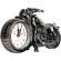 Ceas in forma de motocicleta cu alarma si mecanism quartz