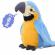 Jucarie de plus interactiva papagal vorbitor, albastru