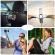 Suport telefon universal rotativ 360 grade, selfie negru, hands-free