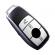 Husa cheie smartkey mercedes benz 3 butoane tpu model nou aspect piele silver