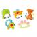 Set 5 zornaitoare dinozauri multicolori hola toys