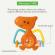 Set 5 zornaitoare dinozauri multicolori hola toys