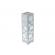 Lampa led decorativa de birou, model floral, alb,gonga®