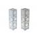 Lampa led decorativa de birou, model floral, alb,gonga®