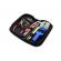 Kit complet reparatii ceasuri, 20x10x5cm, 16 piese,gonga® negru