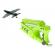 Pistol de jucărie cu lansator de avioane si masinute, gonga® multicolor