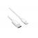 Cablu date adaptor, iphone – type-c, fast charge, gonga® alb