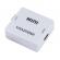 Convertor de imagine și sunet de la vga la hdmi alb