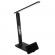 Lampa de birou, multifunctionala, cu statie meteo, gonga® negru