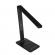 Lampa de birou, multifunctionala, cu statie meteo, gonga® negru