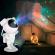Proiector in forma de astronaut, permite proiectarea stelelor sau galaxiilor, gonga® alb