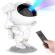 Proiector in forma de astronaut, permite proiectarea stelelor sau galaxiilor, gonga® alb