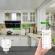 Priza wifi, smart, compatibila cu aplicatii tuya, smartlife, gonga® alb