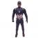 Costum captain america pentru copii ideallstore®, first avenger, poliester, 3-5 ani, albastru, figurina inclusa