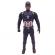 Costum captain america pentru copii ideallstore®, first avenger, poliester, 7-9 ani, albastru, figurina inclusa