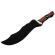 Maceta de vanatoare ideallstore®, oriental blade, otel inoxidabil, 58 cm, maro