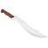 Maceta de vanatoare ideallstore®, oriental blade, otel inoxidabil, 58 cm, maro