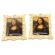 Cercei eleganti tip surub Pictura Monalisa