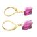 Cercei fluturas confectionati manual din cristale Swarovski otel inoxidabil