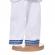 Costum traditional baietel, 4 piese, alb - albastru, denikos® 0203