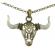 Pandant Bull head fosforescent cap de bou