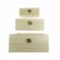 Set 3 cutii lemn depozitare MulteMargele Blank - Bej lemn 16.5x16.5x8cm 13.5x13.5x6cm 11x11x5cm.