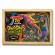 Set dinozauri din lemn cu magneti, melissa & doug