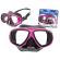 Ochelari de tip masca pentru inot si scufundari pentru copii si adolescenti, dimensiune reglabila, culoare roz