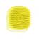 Perie din silicon cu dozator de sampon pentru spalare caini sau pisici, 7,5 x 7,5 cm, culoare galben