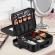 Geanta de calatorie pentru cosmetice, 12 compartimente, gonga® negru