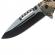 Briceag de vanatoare ideallstore®, only comando, otel inoxidabil, 21 cm, verde