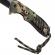 Briceag de vanatoare ideallstore®, only comando, otel inoxidabil, 21 cm, verde