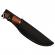 Cutit de vanatoare ideallstore®, elfish blade, 30 cm, otel inoxidabil, maro, teaca inclusa