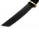 Cutit de vanatoare ideallstore®, samurai sempai, 28 cm, negru