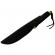 Cutit de vanatoare ideallstore®, samurai sempai, 28 cm, negru