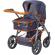 Carucior pentru papusi cu maner reversibil juna dark blue