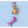 Jucarie de baie papusa simba new born baby mermaid 30 cm