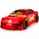 Masina dickie toys beat breaker 20 cm rosu cu lumini si sunete
